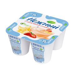 Iaurt Cu banane si capsuni 100g НЕЖНЫЙ