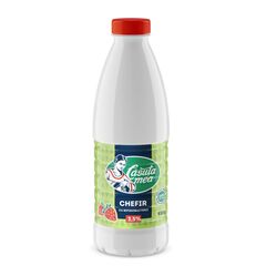 Biochefir cu capsuna 2.5% 0.93l CASUTA MEA