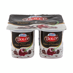 Iaurt Cu visine si ciocolata 125g ZUZU