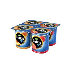 Iaurt cu piersici si capsuni 5%, 115g FRUTTIS