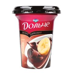 Desert 3,4% banana-ciocolata 300g ДОЛЬЧЕ