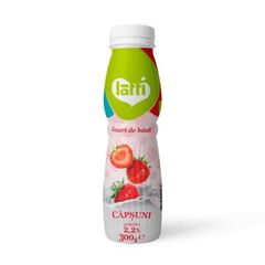 Iaurt de baut 2.2% Capsuna 300g LATTI