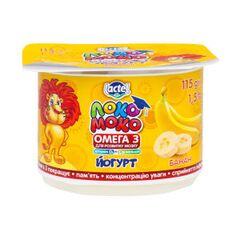 Iaurt banană 1.5%, 115g ЛОКО МОКО