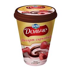 Desert de branza Cu visine si ciocolata 3.4%, 400g ДОЛЬЧЕ