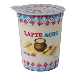 Lapte acru 4% pahar 400g MILKMARK