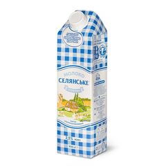Lapte UHT 2.5%, t/p 950ml СЕЛЯНСЬКЕ