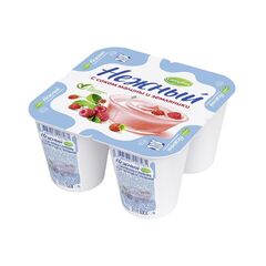 Iaurt de zmeură și fragi 1.2%, 100g НЕЖНЫЙ