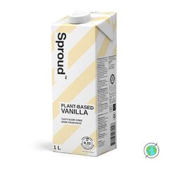 Lapte vegetal pe baza de naut Vanilla 1l SPROUD