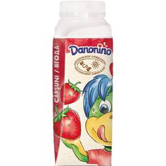 Iaurt de băut căpșuni 190g DANONINO