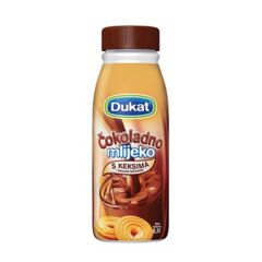Lapte ciocolată caramelă 1.1%, 500ml DUKAT