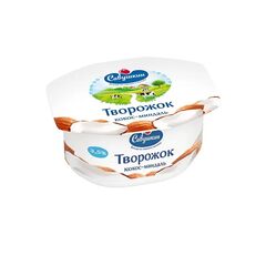 Desert crema de branza cocos-migdale 3,5% 120g САВУШКИН