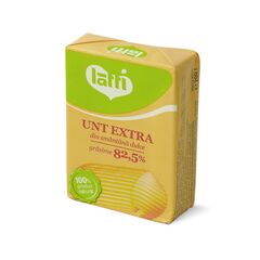 Unt din smantana dulce Extra 82.5% 200g LATTI