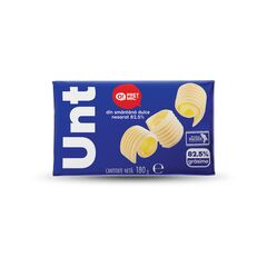 Unt din smantana dulce 82,5% 180g O! PRET MIC MIC
