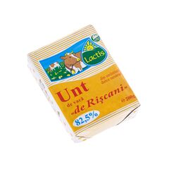 Unt din smantana dulce De Rascani 82.5% 200g LACTIS