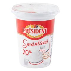 Smantana 20% pah. 350g PRESIDENT