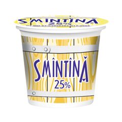 Smantana 25% pahar 300g JLC