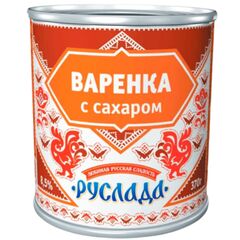 Produs de lapte condensat fiert 8.5% c/m, 370gr РУСЛАДА