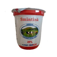 Smantana 25%, pahar 350g MILKMARK