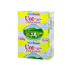Unt din smantana dulce Floresti 72.5% 200g MILKMARK