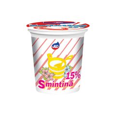 Smantana 15% pahar 400g JLC