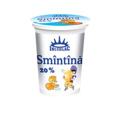 Smantana 20%, pahar 225g JLC