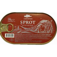 Sprot in sos de tomate ch. 170g AMBERFISH