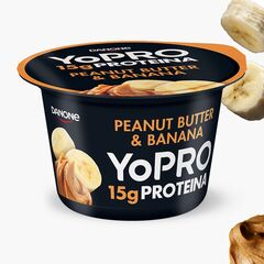 Iaurt proteic unt arahide/banane 160g YOPRO