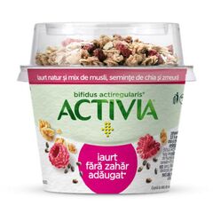 Iaurt Mic Dejun FZA musli/chia/zmeura 170g ACTIVIA