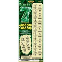 LOTERIA NATIONALA Bilet de Loterie, Diamant 7
