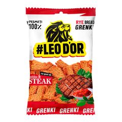 LEOD'OR Grenki cu gust de adjika & steak 90g