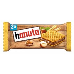 HANUTA Napolitane cu alune 44g