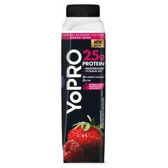 YOPRO Iaurt de baut capsuni-zmeura 300g