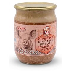 LAN Conserva din carne de porc inabusita 500g