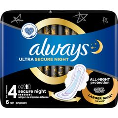 ALWAYS Absorbante Ultra Secure Night 6buc