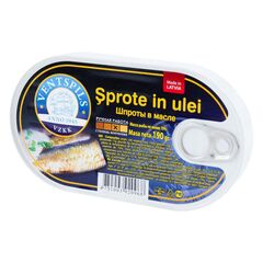 VENTSPILS  Sprote in ulei 190g