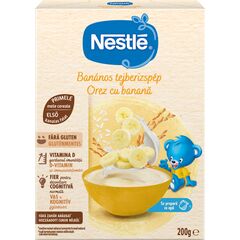 NESTLE Terci de orez cu lapte și banane 200g
