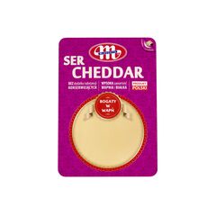MLEKOVITA Branza semitare CHEDDAR feliat 300g
