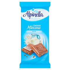 ALPINELLA Ciocolata cu lapte umplut.de lapte 100g