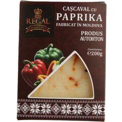 PRODUS REGAL Branza semitare cu Paprica 200g