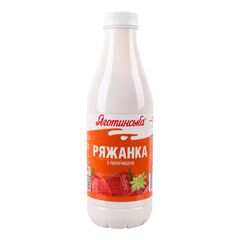 ЯГОТИНСЬКЕ Lapte covasit cu capsuni 2,9%, 750g