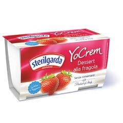 STERILGARDA YoCream Capsuni 2*100g