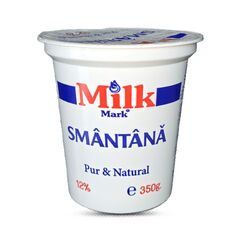 MILKMARK Smantana 12% pahar 350g