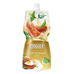 СЛОБОДА Sos de mustar 60 0ml