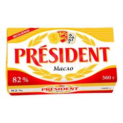 PRESIDENT Unt 82%, 360g