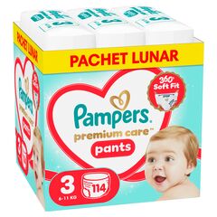 PAMPERS Box Chiloți Premium 114 buc (3) 6-11 kg