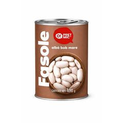 O! PRET MIC Fasole alba bob mare 400g
