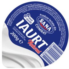 SANA Iaurt natural 4%, 200g