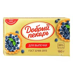 ДОБРЫЙ ПЕКАРЬ Margarina 60%, 180g
