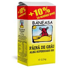 BANEASA Faina de grau 2kg, +10% gratis
