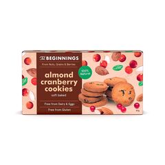 THE BEGINNINGS Biscuiti de migdale cu rachitele 80g
